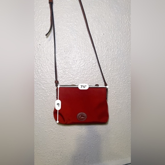 Dooney and Bourke orange small Crossbody bag made of canvas - Picture 5 of 10
